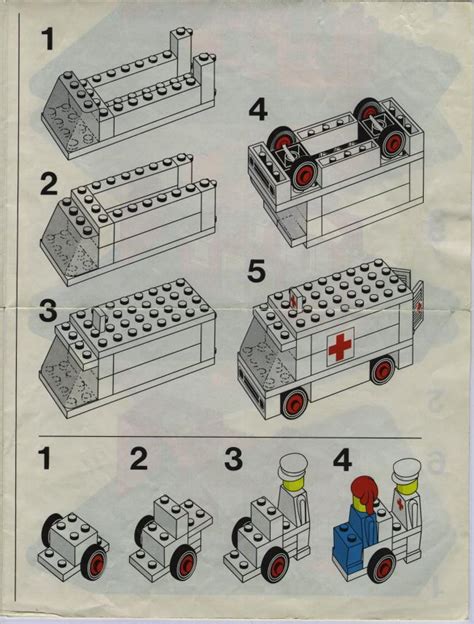 LEGO Instructions For Set 363 Hospital LEGOLAND None