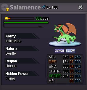 Shiny Salamence - Shiny and Special Pokémon - Silver - Pokemon ...