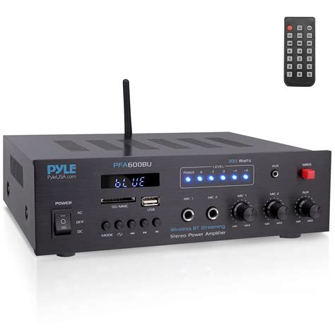 Buy Pyle Wireless Bluetooth Karaoke Amplifier Home Car Bus Tours