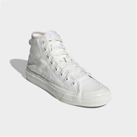 Adidas Nizza RF Hi Shoes White Adidas UAE