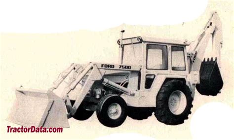 1974 Ford 7500 backhoe