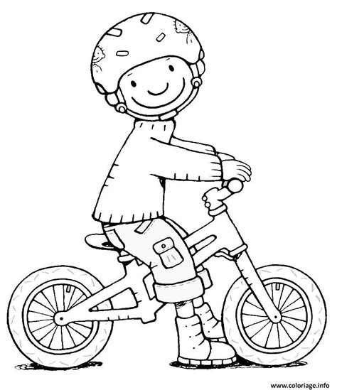 Coloriage Sport Byciclette Dessin Sport à Imprimer