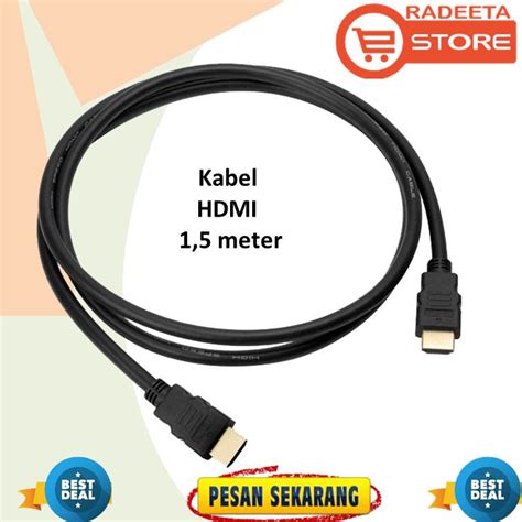 Jual Kabel Hdmi Meter Untuk Koneksi Stb Tivi Digital Lcd Tv