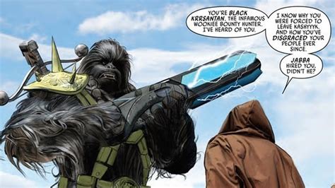 Black Krrsantan Star Wars Newest Wookiee Warrior And His Surprising