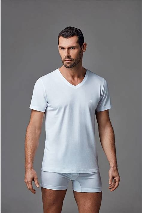 Dagi Mens White T-Shirt