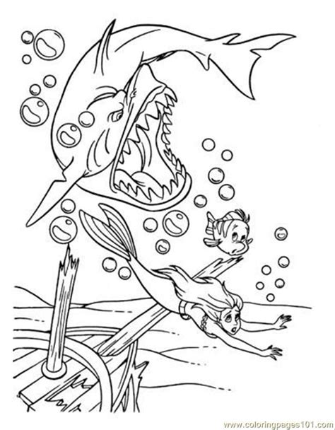 Great White Shark Coloring Pages - Coloring Home