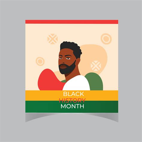 Black History Month Banner Background 36419099 Vector Art at Vecteezy