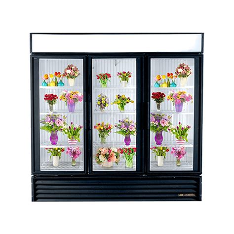 Refurbished True® Refrigerator: GDM-72 3-Glass Door Floral Cooler: A ...