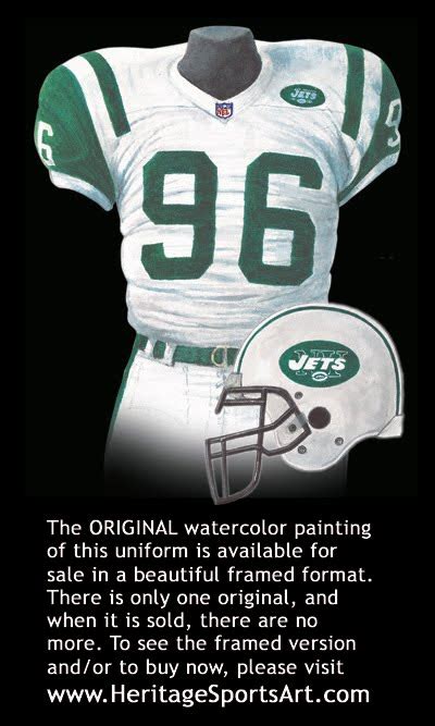 New York Jets Uniform And Team History Heritage Uniforms And Jerseys