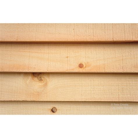 1x6 White Pine Plain Bevel Siding Twin Creeks