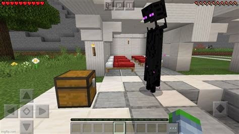 Enderman Screaming At Chest Blank Template Imgflip