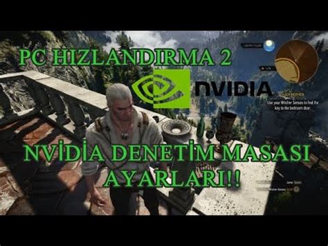 Fps Boost Nv D A Denet M Masasi Ayarlari Youtube