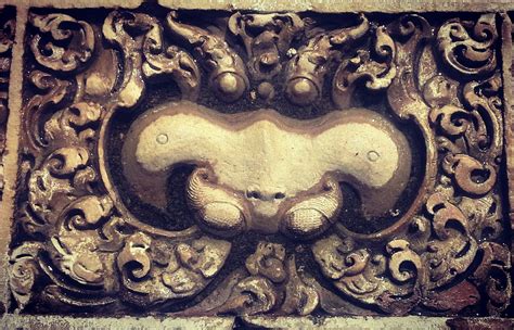 Narsimha Or Shoor Motif On A Pillar Panel Jagannath Temple Behta