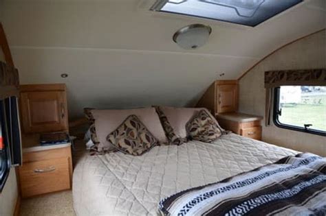 chalet rv ts triple  truck camper washer dryer prototype truck