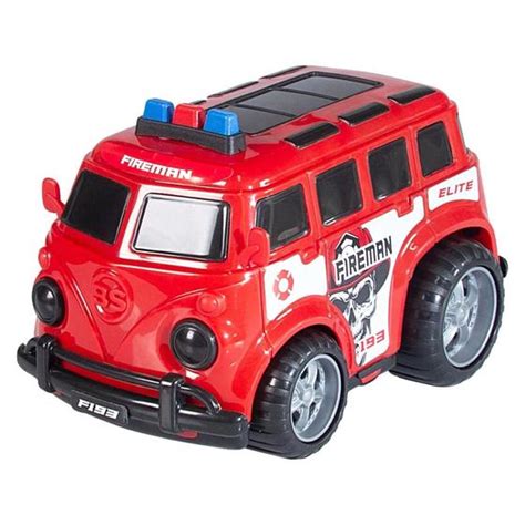 Carrinho Elite Van Polícia Resgate Ou Ambulância Bs Toys Carrinho