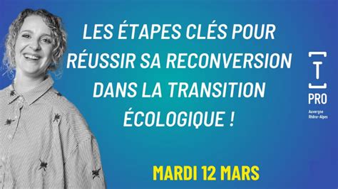 Les Tapes Cl S Pour R Ussir Sa Reconversion Dans La Transition