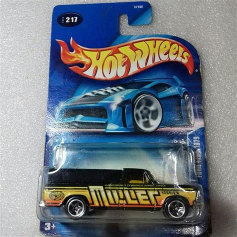 HOT WHEELS 風火輪福特 F150 1979 年舊藍卡 2003 年 TAMPO MILLER HOBBIES 蝦皮購物