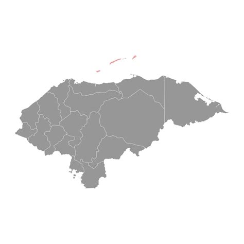 Mapa Do Departamento Das Ilhas Da Ba A Divis O Administrativa De