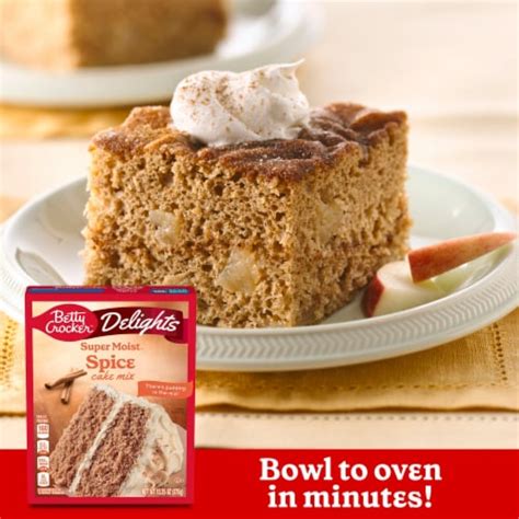 Betty Crocker™ Delights Super Moist™ Spice Cake Mix 1325 Oz Frys