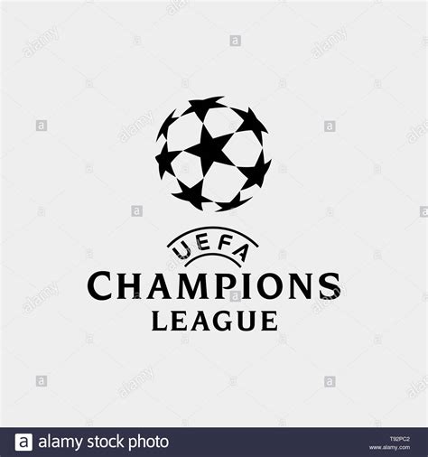 champions league europe official logo vector illustration - vector ...