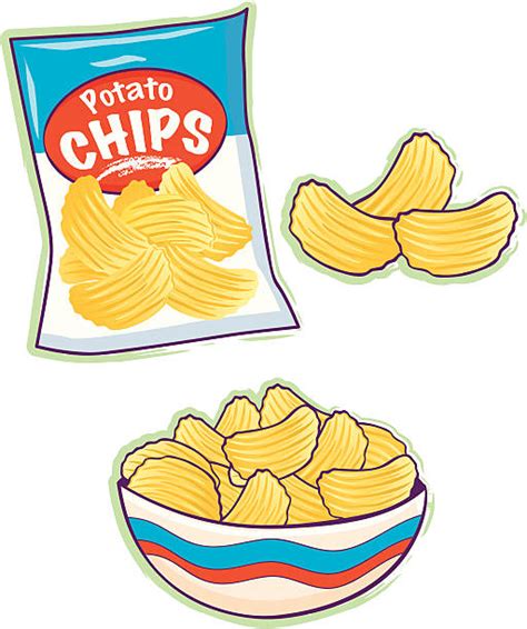 Potato Chips Illustrations Royalty Free Vector Graphics And Clip Art