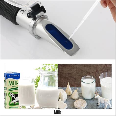 Concentration Refractometer Sugar Auto Milk Meter Handheld 0 20 Milk