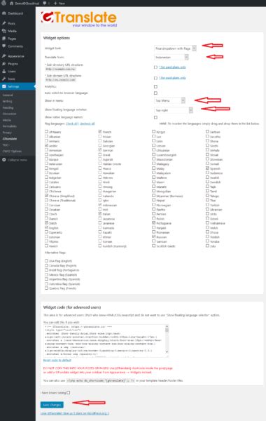 Cara Menambahkan Pilihan Bahasa Di WordPress IDCloudHost