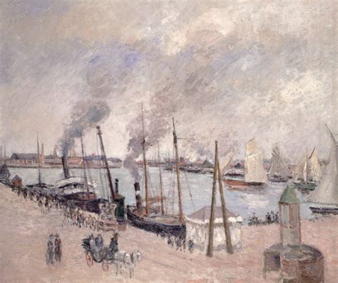 Der Hafen Von Le Havre Von Camille Jacob Pissarro