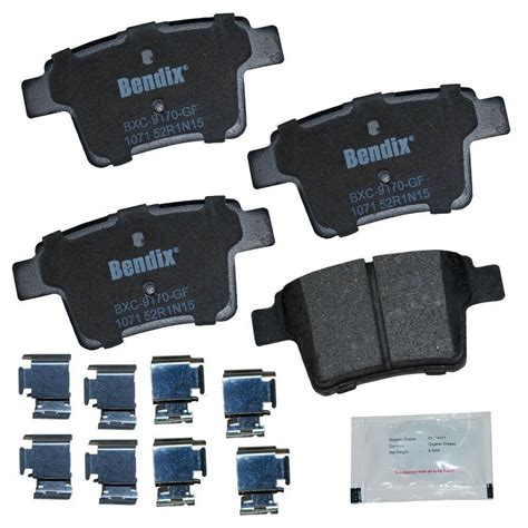 Disc Brake Pad Set Premium Copper Free Ceramic Bpr Disc Brake Pad Rear