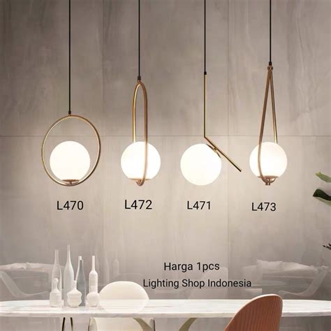 Lampu Gantung Modern Minimalis Homecare24