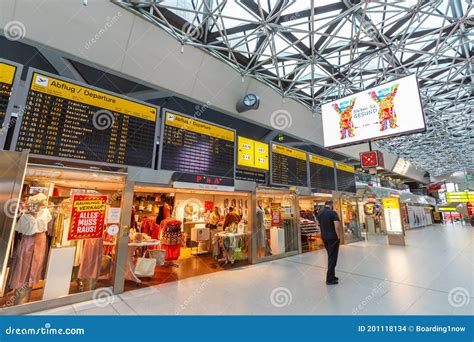 Berlin Tegel Txl Airport Terminal Building In Germany Editorial Stock