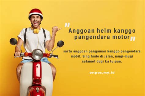 Poster Iklan Layanan Masyarakat Bahasa Sunda Onpos