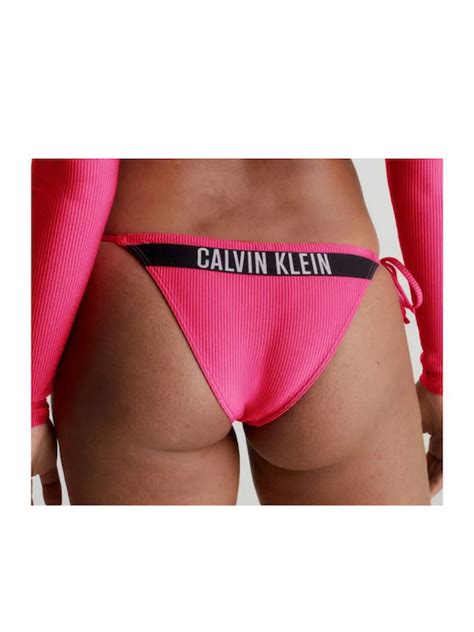 Calvin Klein Bikini Brazil με Κορδονάκια Ροζ KW0KW01985 XI1 Skroutz gr