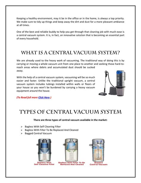 Ppt Central Vacuum System Ultimate Buyers Guide Powerpoint