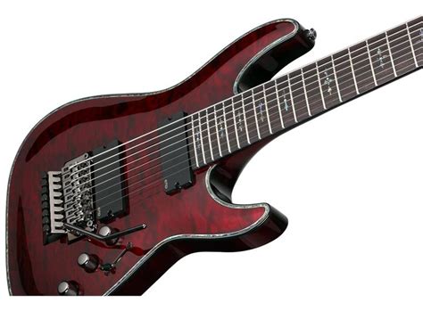 Schecter C8 Hellraiser Fr Bch Black Cherry 1824 Evenstad Musikk