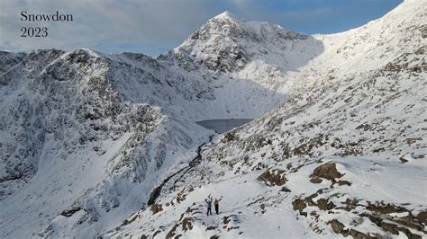 Hiking Up Snowdon And Cadair Idris In The Winter Youtube