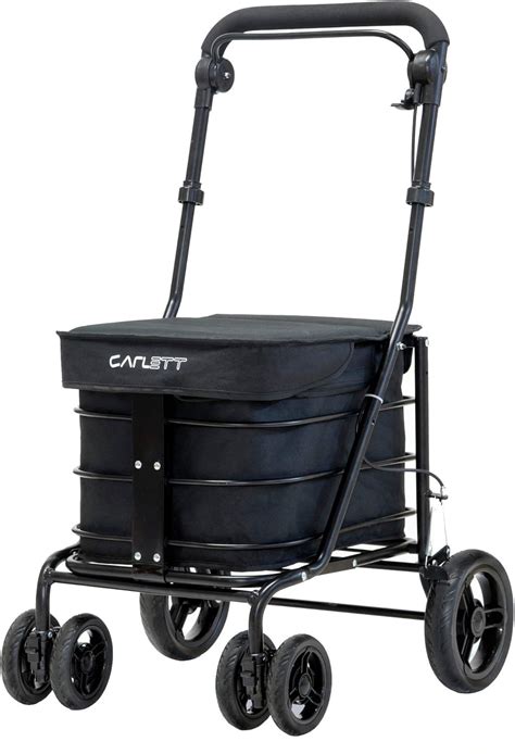 Carlett Lett700 Deluxe Walk And Rest Folding 6 Wheel Swivel Shopping