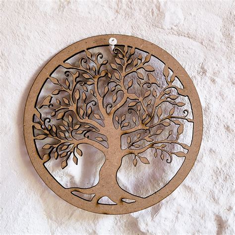 Arbre De Vie En Bois Mdf Cm Amazonia Bijoux