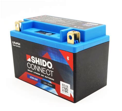 Shido Ltx Bs Lithium Ionen Connect Batterie V Lifepo Ytx Bs