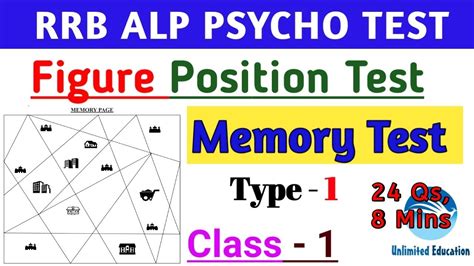 Memory Test Alp Psycho Test Figure Position Test Class Rrb