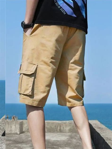 Plus Size Mens Cool Oversized Loose Fit Casual Cargo Shorts Temu