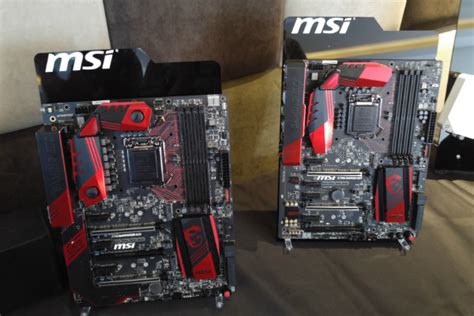 Msi Launches The Z170 Gaming Motherboards Company Press Releases