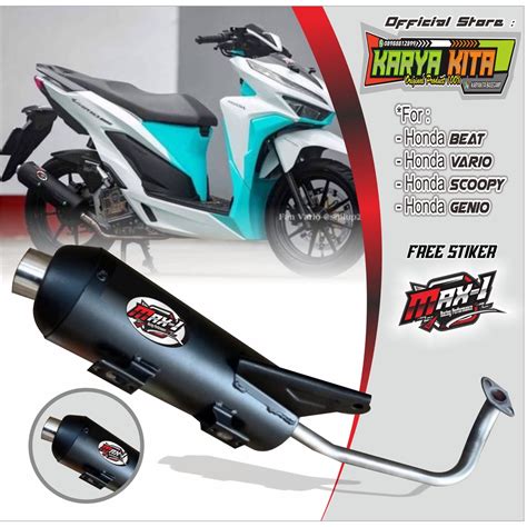 Jual Exhaust Knalpot Honda Beat Fi Vario Vario Vario Vario