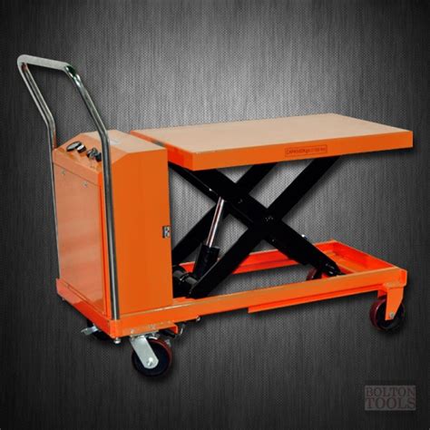 Bolton Tools Hydraulic Hand Electric Table Truck Lb Etf