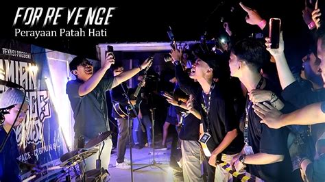 For Revenge Perayaan Patah Hati Live Kira Coffee Cibitung Youtube