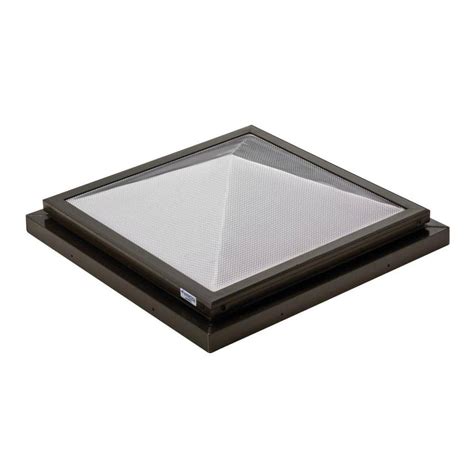 Sunoptics Prismatic 2 Ft X 2 Ft Fixed Curb Mounted Pyramid Skylight