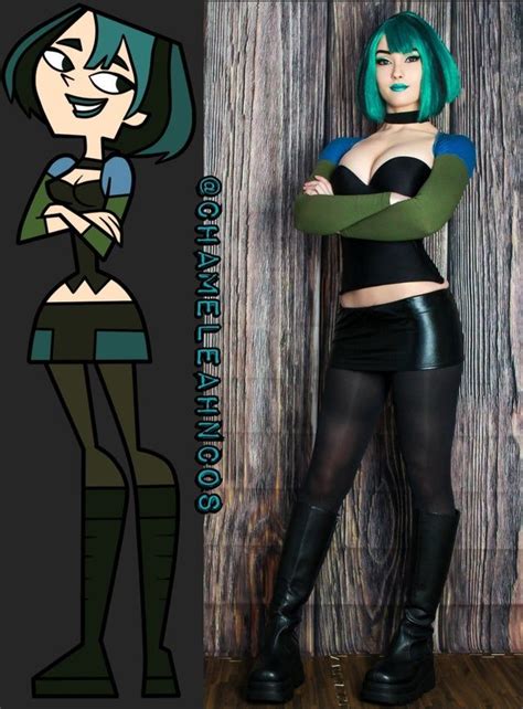 Chameleahncos As Gwen Cosplay From Total Drama Island Cosplaygirls