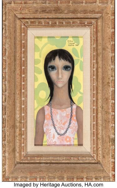 Margaret Keane Girl Of The Island Mutualart