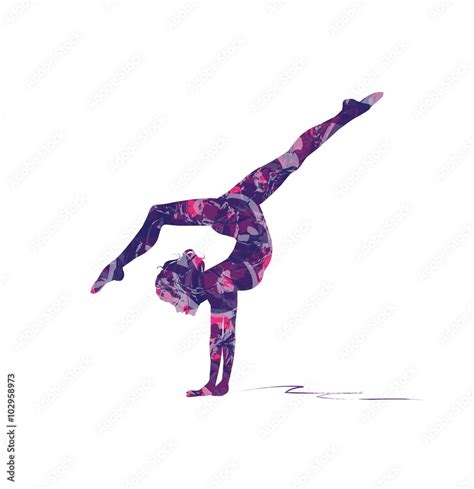 Gymnastics Silhouette