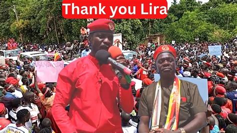 Bobi Wine Speech In Lira Youtube